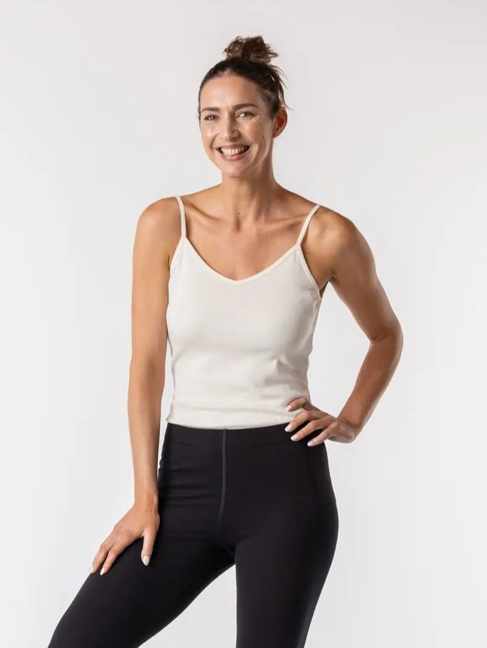nwt Maggie's Organics Natural Cotton Camisole Tank Top